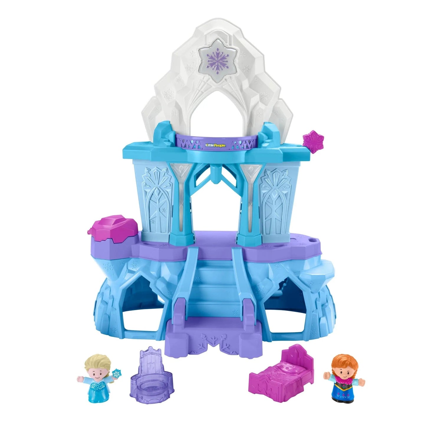 Little People Elsa’s Enchanted Lights Palace