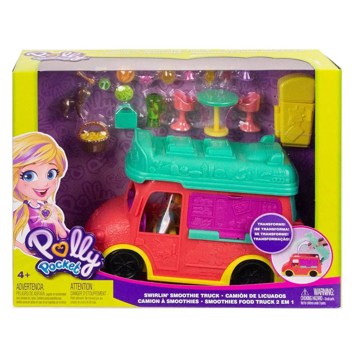 Polly Pocket Swirlin’ Smothie Truck