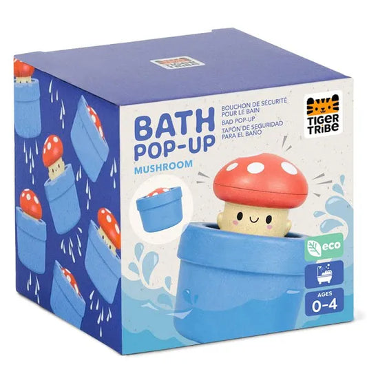 Tiger Tribe Bath Pop-Up Mushroom