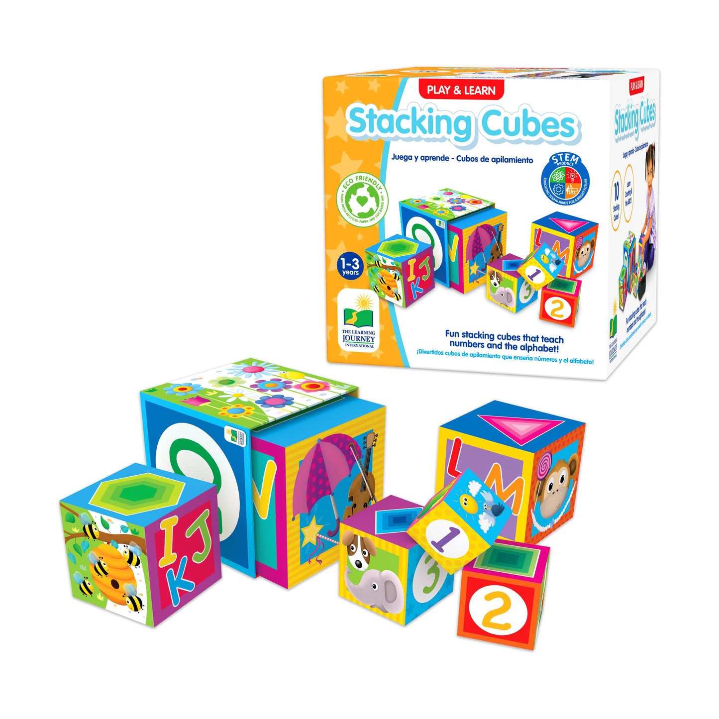 Play & Learn Stacking Cubes
