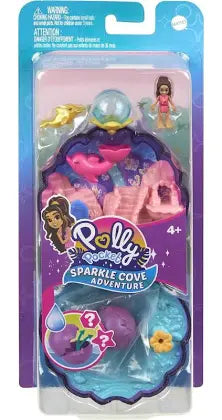 Polly Pocket Sparkle Cove Adventure Beach Compact Playset