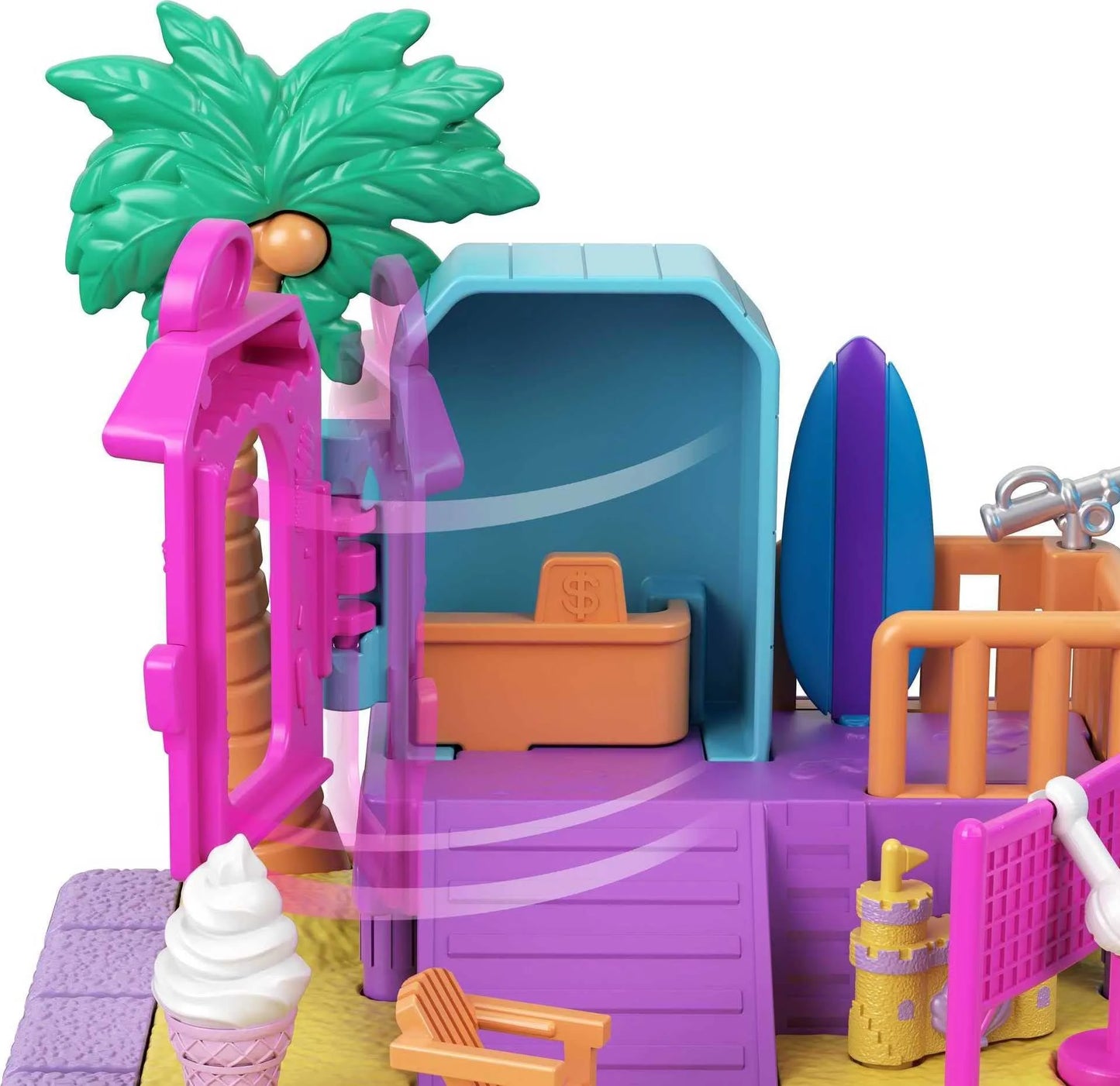 Polly Pocket Pollyville Sunshine Beach Playset