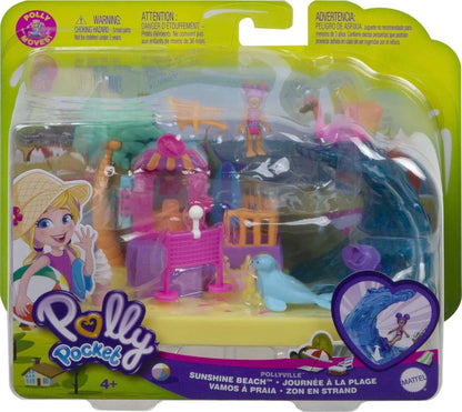 Polly Pocket Pollyville Sunshine Beach Playset