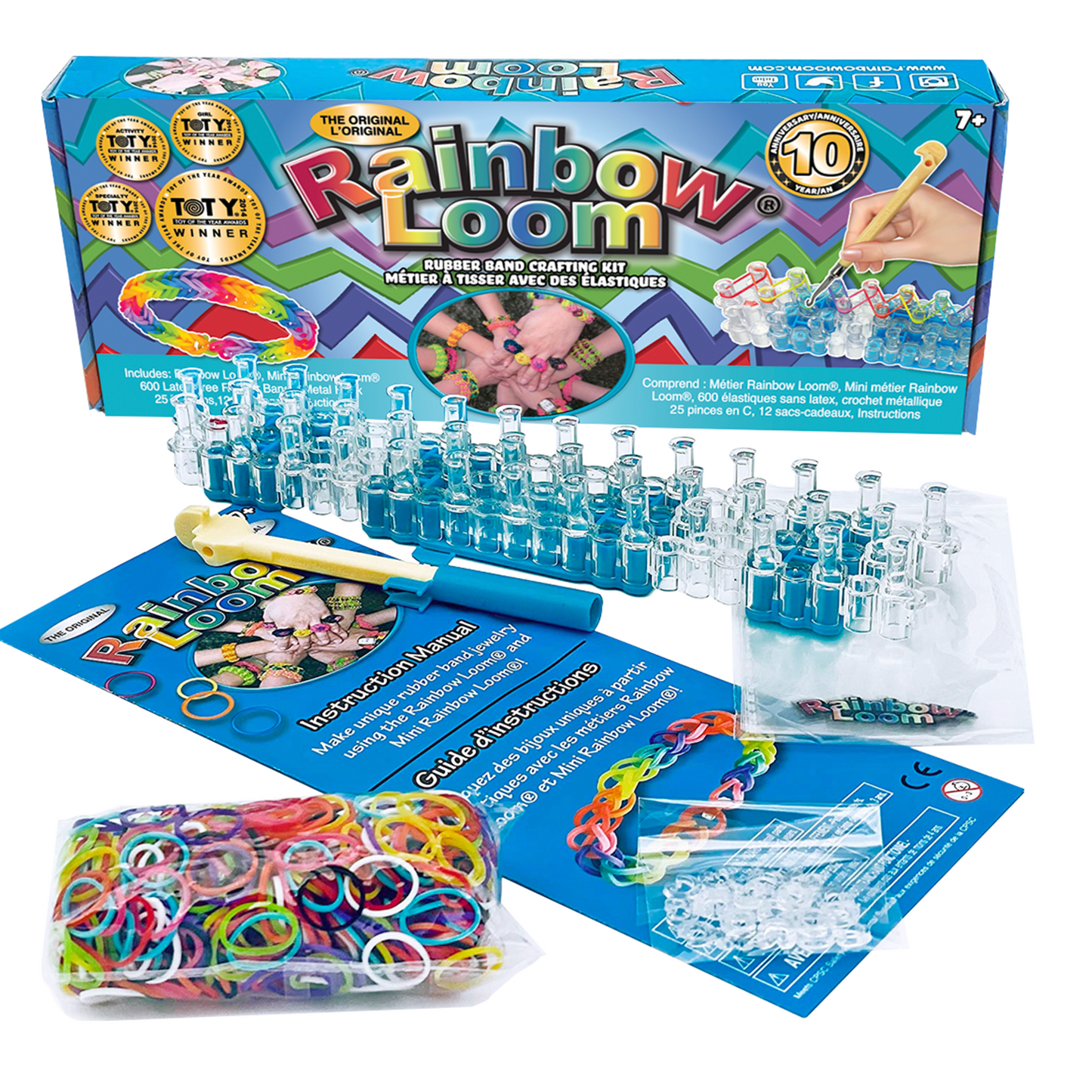 Rainbow Loom Rubber Band Craft Kit