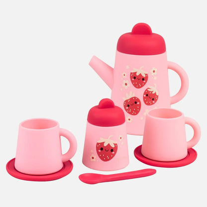 Tiger Tribe Silicone Tea Set