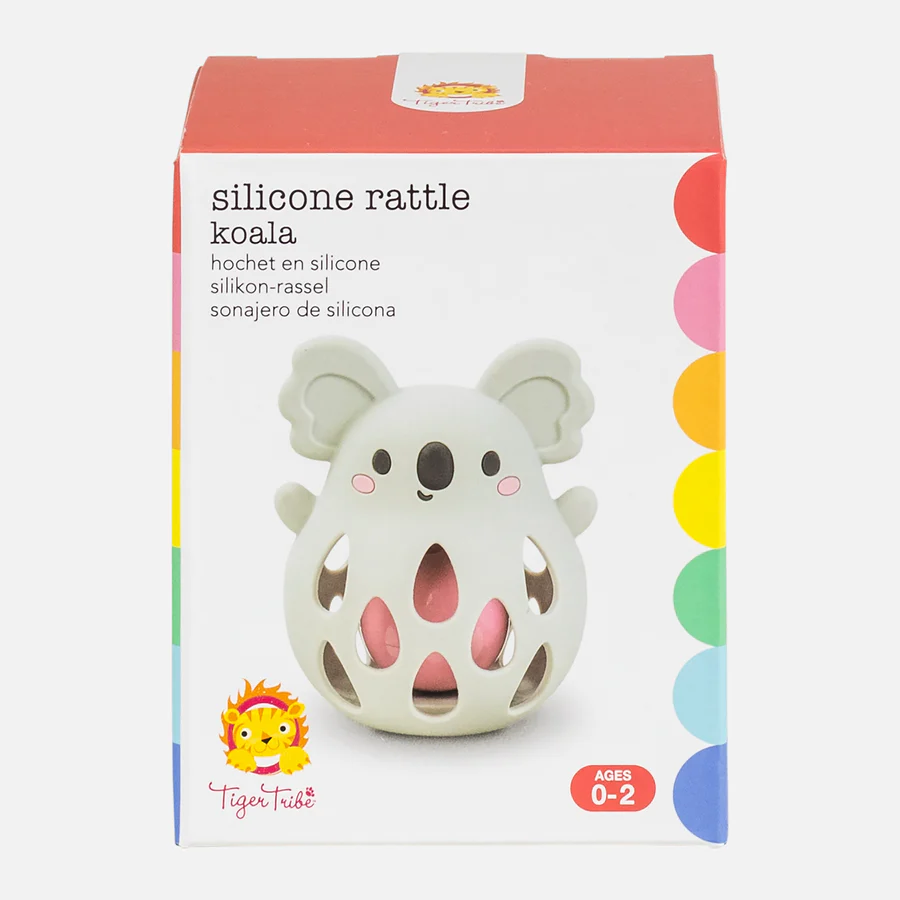 Tiger Tribe Silicone Rattle