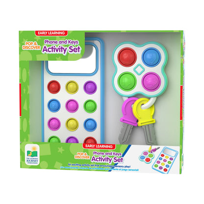 The Learning Journey Pop & Discover Phone and Keys Activity Set