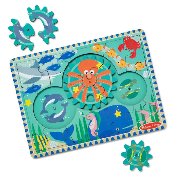 Melissa & Doug Gear Puzzle Underwater