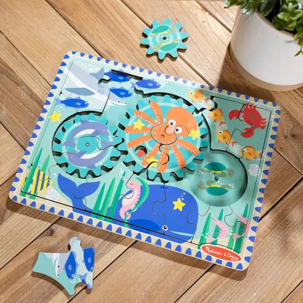 Melissa & Doug Gear Puzzle Underwater