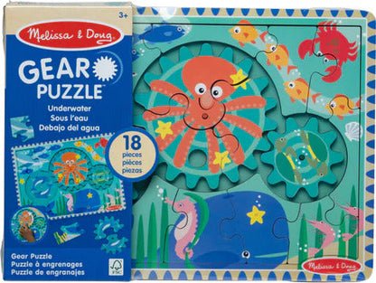 Melissa & Doug Gear Puzzle Underwater