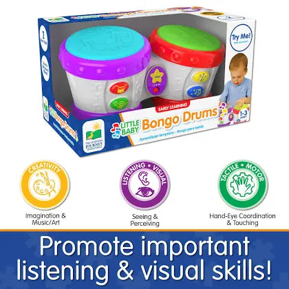 The Learning Journey Little Baby Bongo Drums