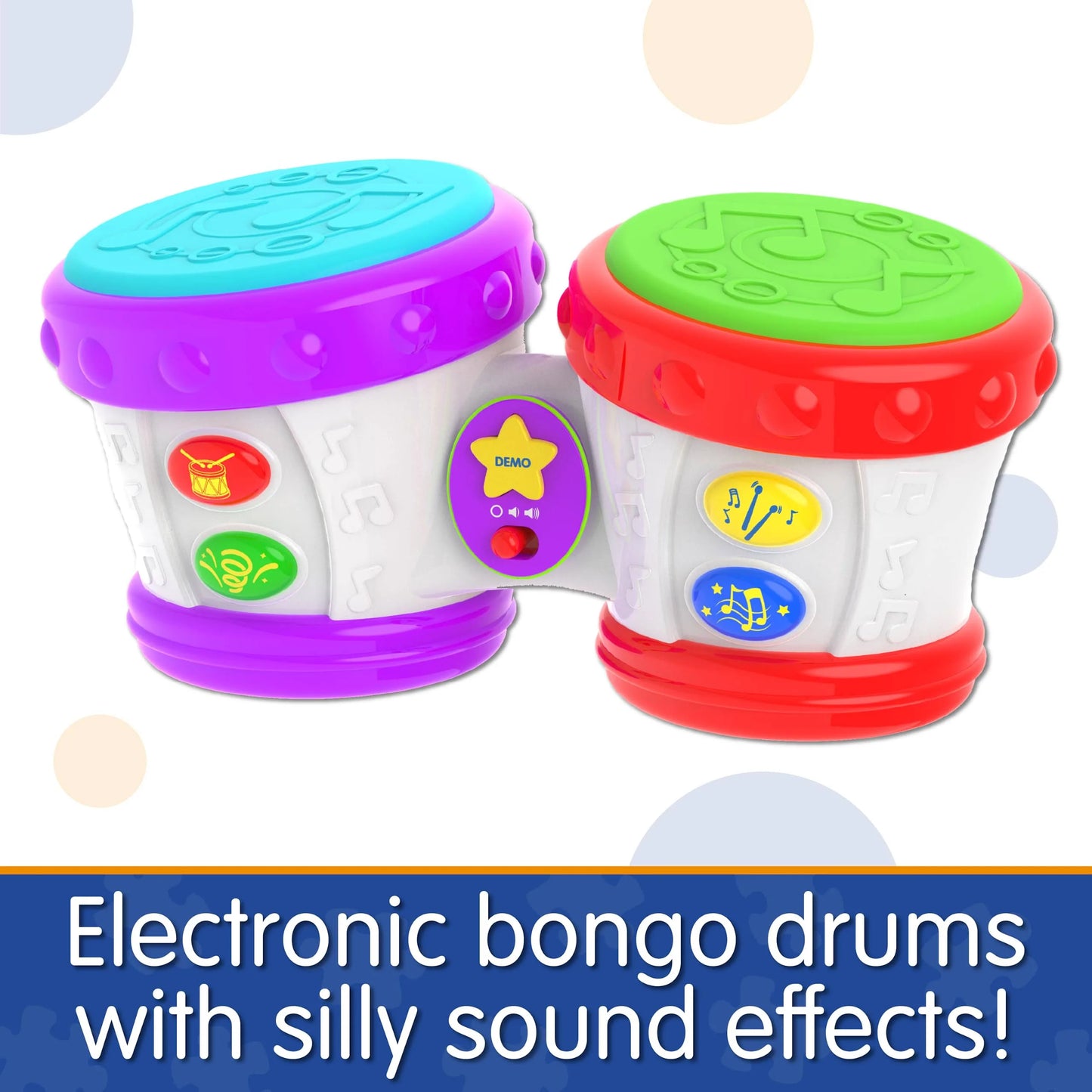 The Learning Journey Little Baby Bongo Drums