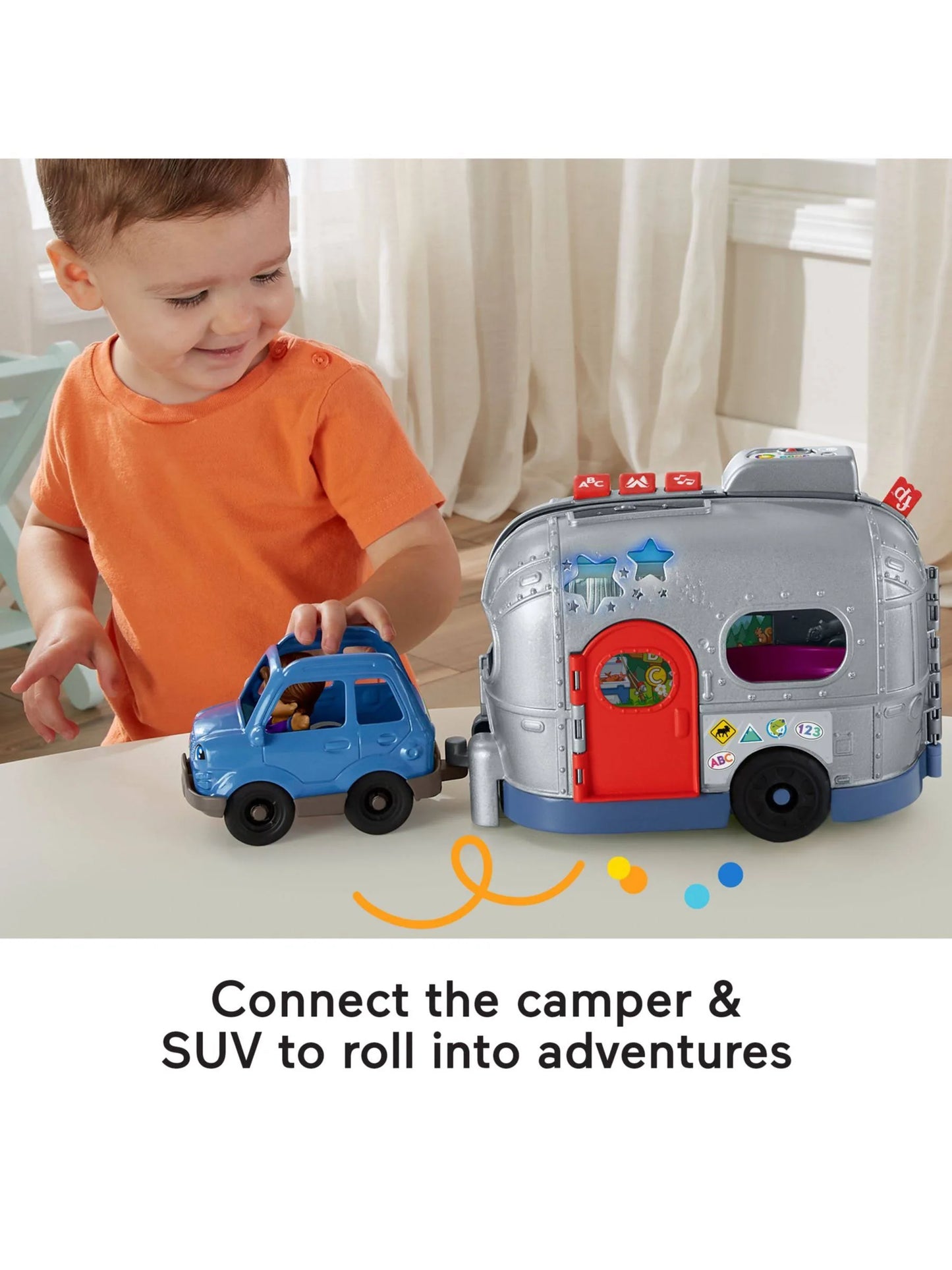 Little People Light-Up Learning Camper