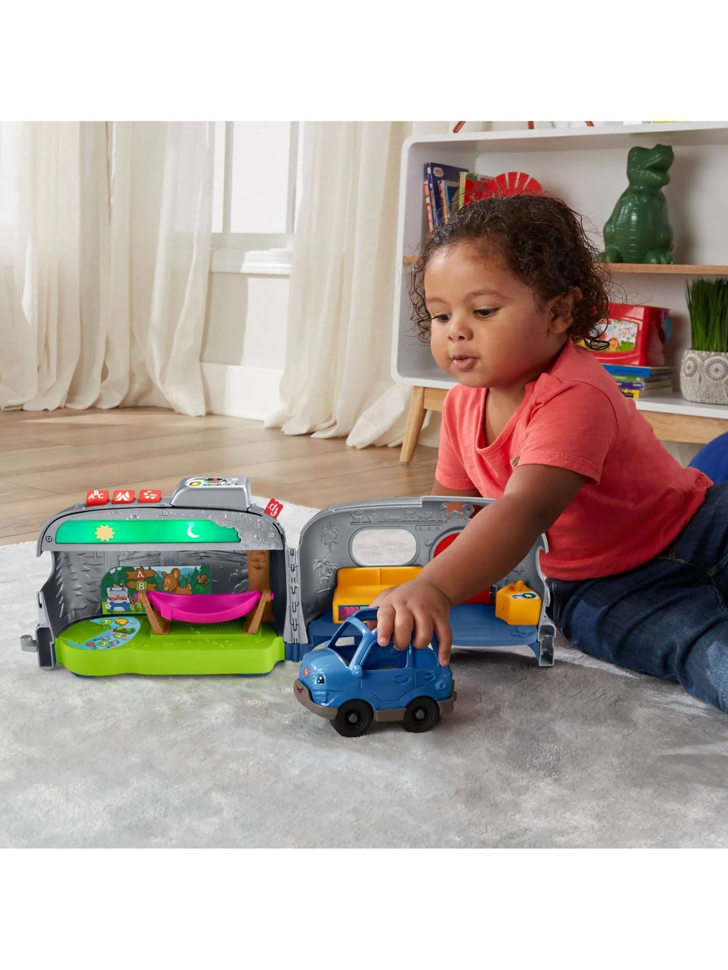 Little People Light-Up Learning Camper