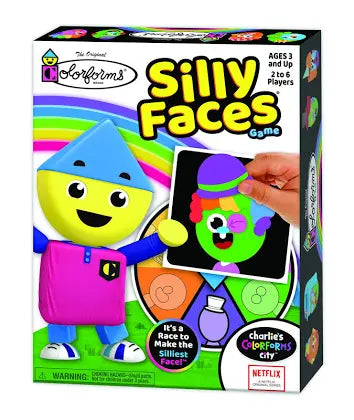 Colorforms Silly Faces Game