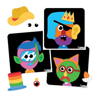 Colorforms Silly Faces Game