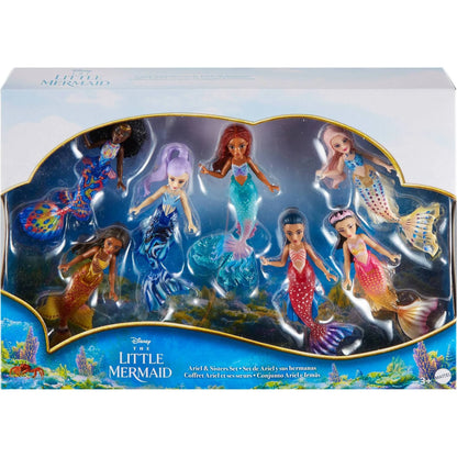 Disney The Little Mermaid Ariel & Sisters Small Doll Set