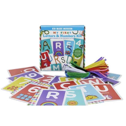 Kid Made Modern My First Letters & Numbers Kit K671