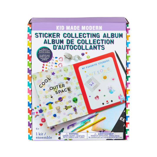 Kid Made Modern Sticker Collecting Album