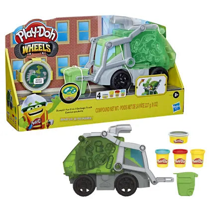 Play-Doh Wheels Dumpin' Fun 2-in-1 Garbage Truck