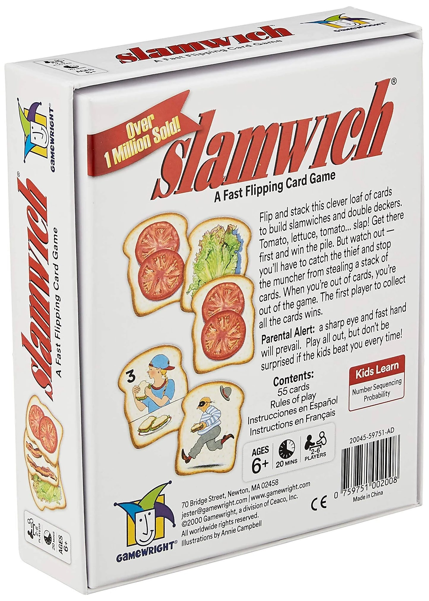 Gamewright Slamwich Card Game