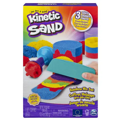 Kinetic Sand Rainbow Mix Set￼