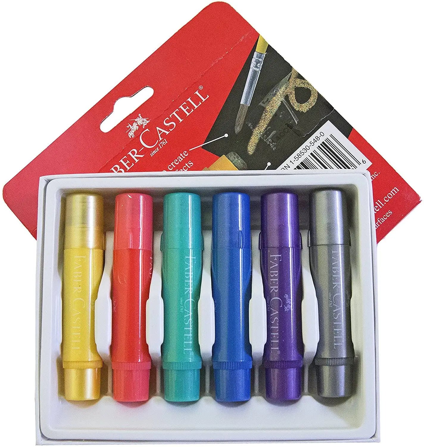 Faber-Castell Metallic Gel Sticks