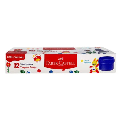 Little Creatives 12 Super Washable Tempra Paints