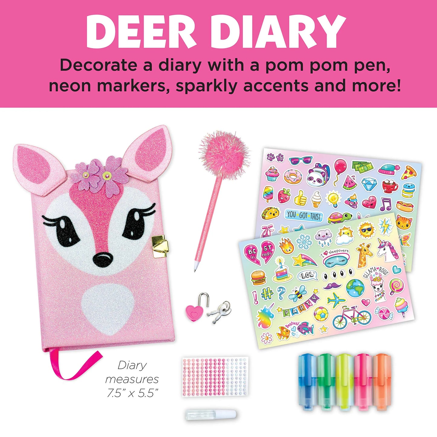 Creativity For Kids Deer Diary