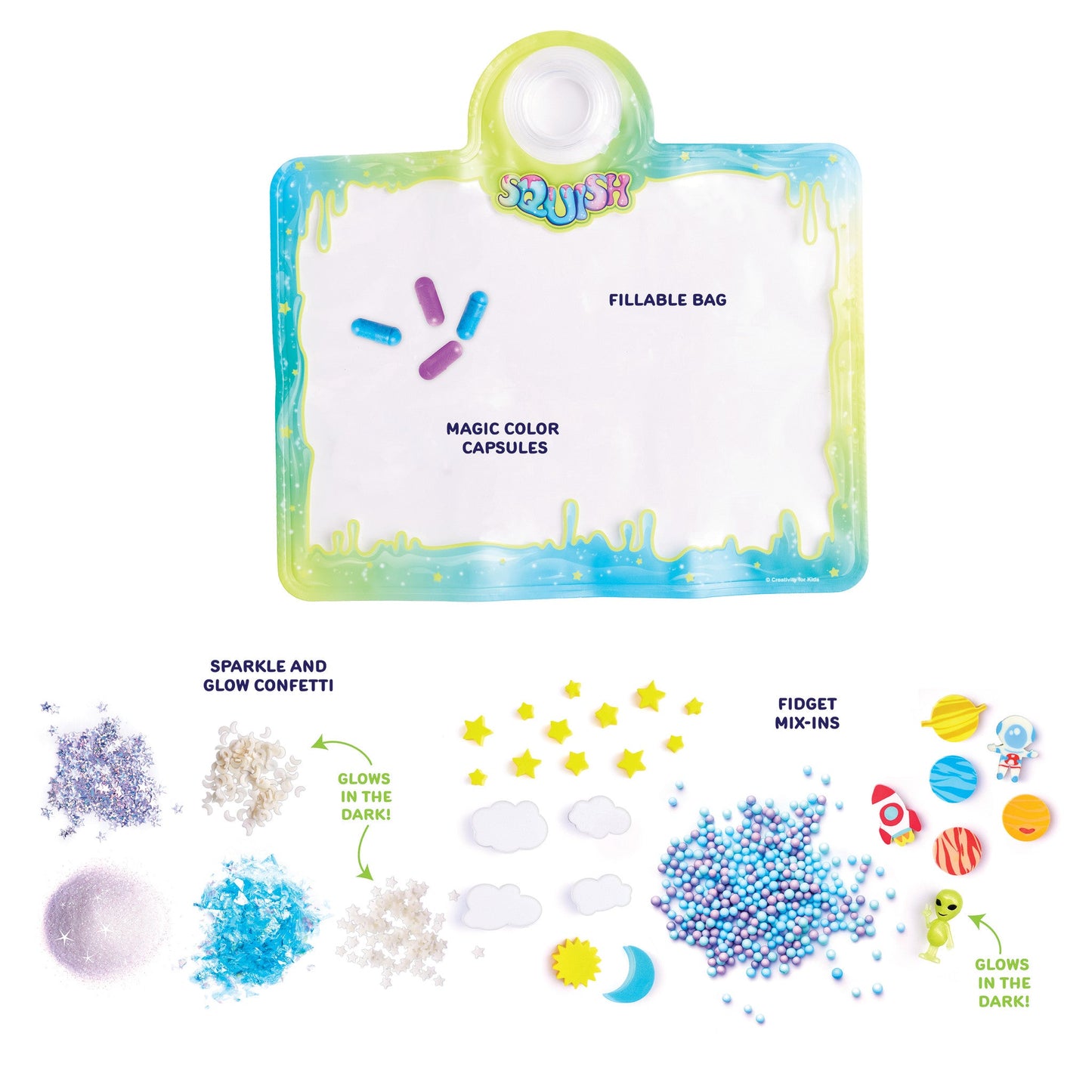 Creativity For Kids Super Squishy Fidget Bag