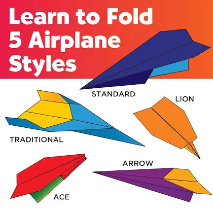 Creativity For Kids Fold & Launch Paper Airplanes