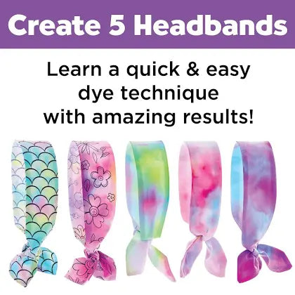 Creativity For Kids Ice Dye Headbands