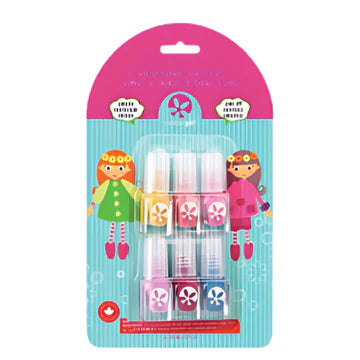 SunCoat Girl water based nail polish 6 count