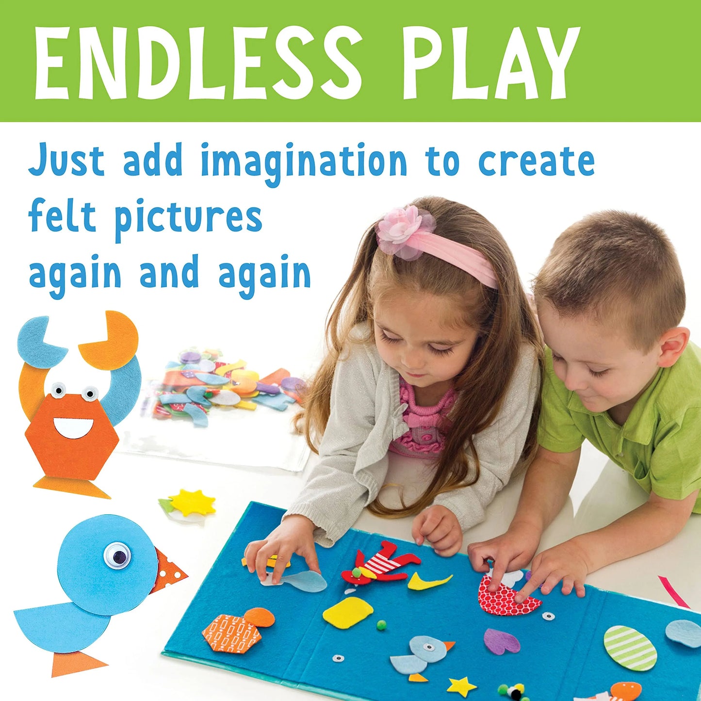 Creativity For Kids Fun Felt Shapes