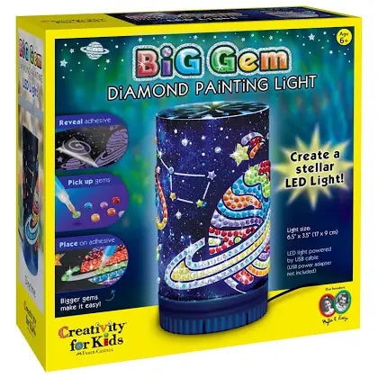 Creativity For Kids Big Gem Diamond Painting Light