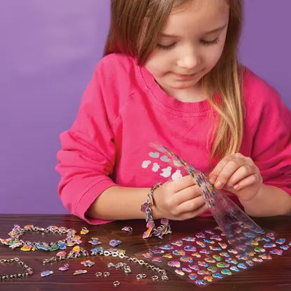 Craft-Tastic DIY Sparkle Charm Bracelets