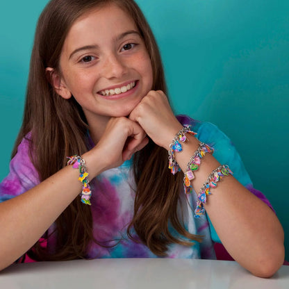 Craft-Tastic DIY Sparkle Charm Bracelets