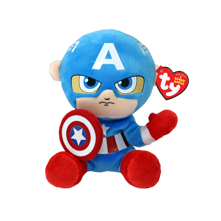 Ty Small Soft Plush Marvel Licensed Characters