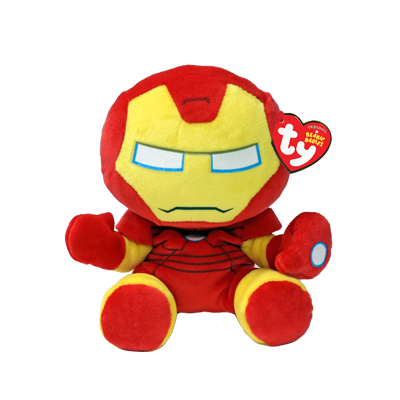 Ty Small Soft Plush Marvel Licensed Characters