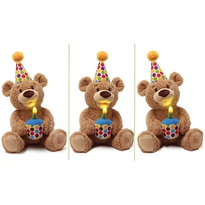 Gund Teddy Bear Happy Birthday Animated Plush