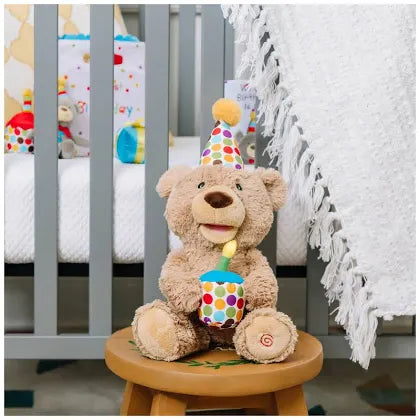 Gund Teddy Bear Happy Birthday Animated Plush