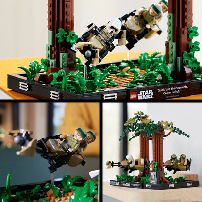 Lego 75353 Star Wars Endor Speeder Chase Diorama