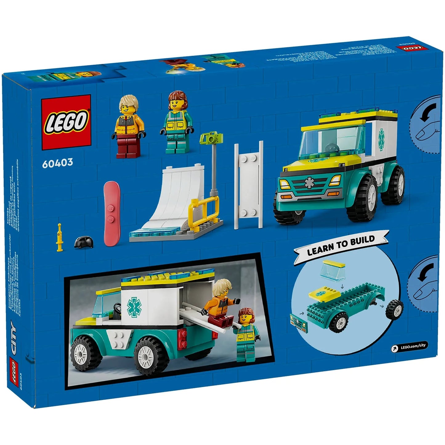 Lego 60403 CITY Emergency Ambulance