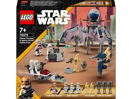 Lego 75372 Star Wars Clone Trooper & Battle Droid Battle Pack