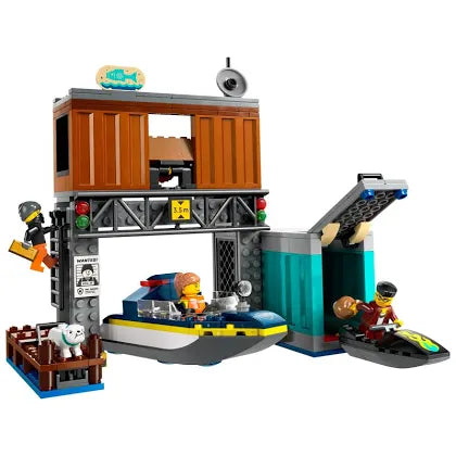 Lego 60417 CITY Police Speedboat & Crooks’ Hideout