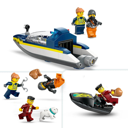 Lego 60417 CITY Police Speedboat & Crooks’ Hideout