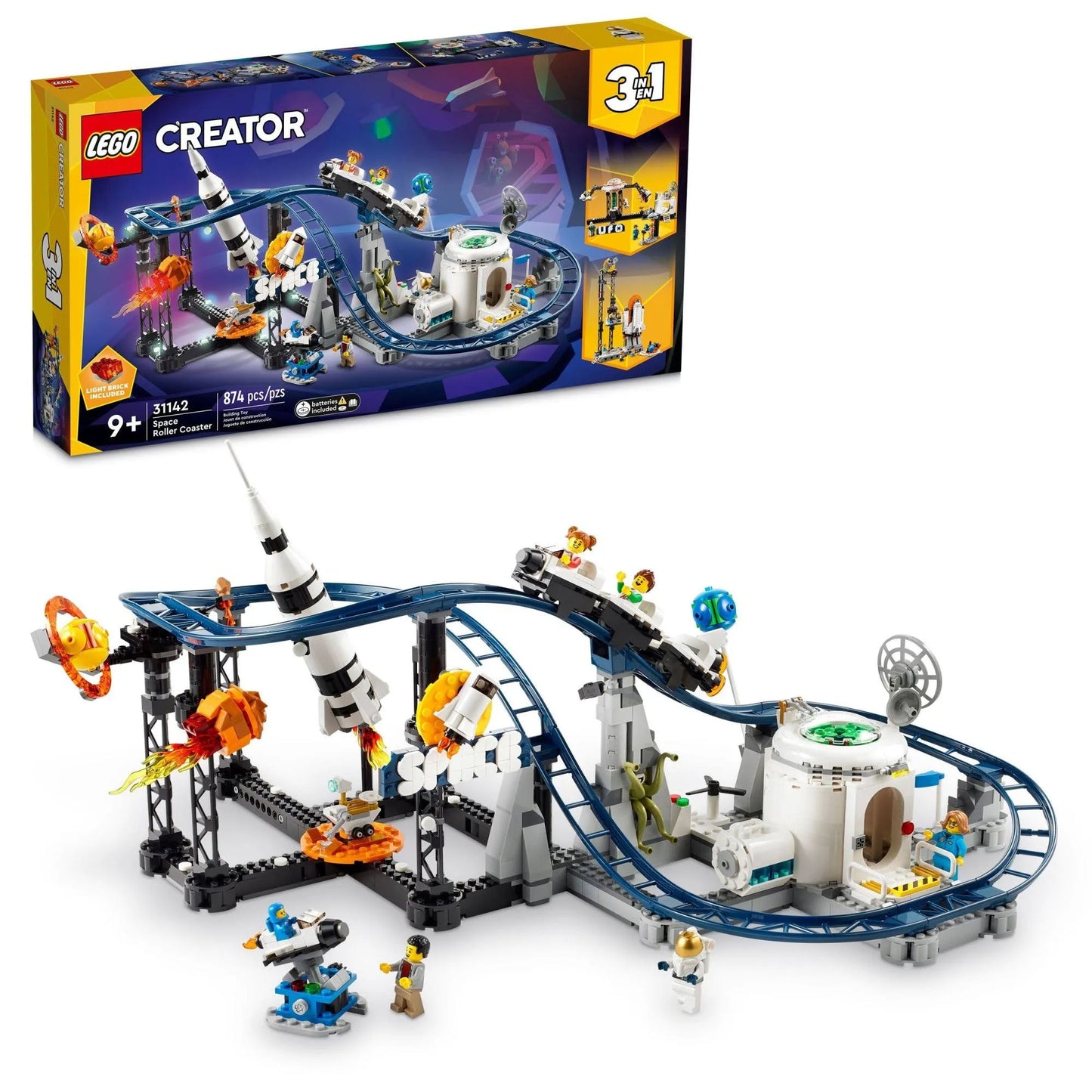 Lego 31142 Creator Space Roller Coaster