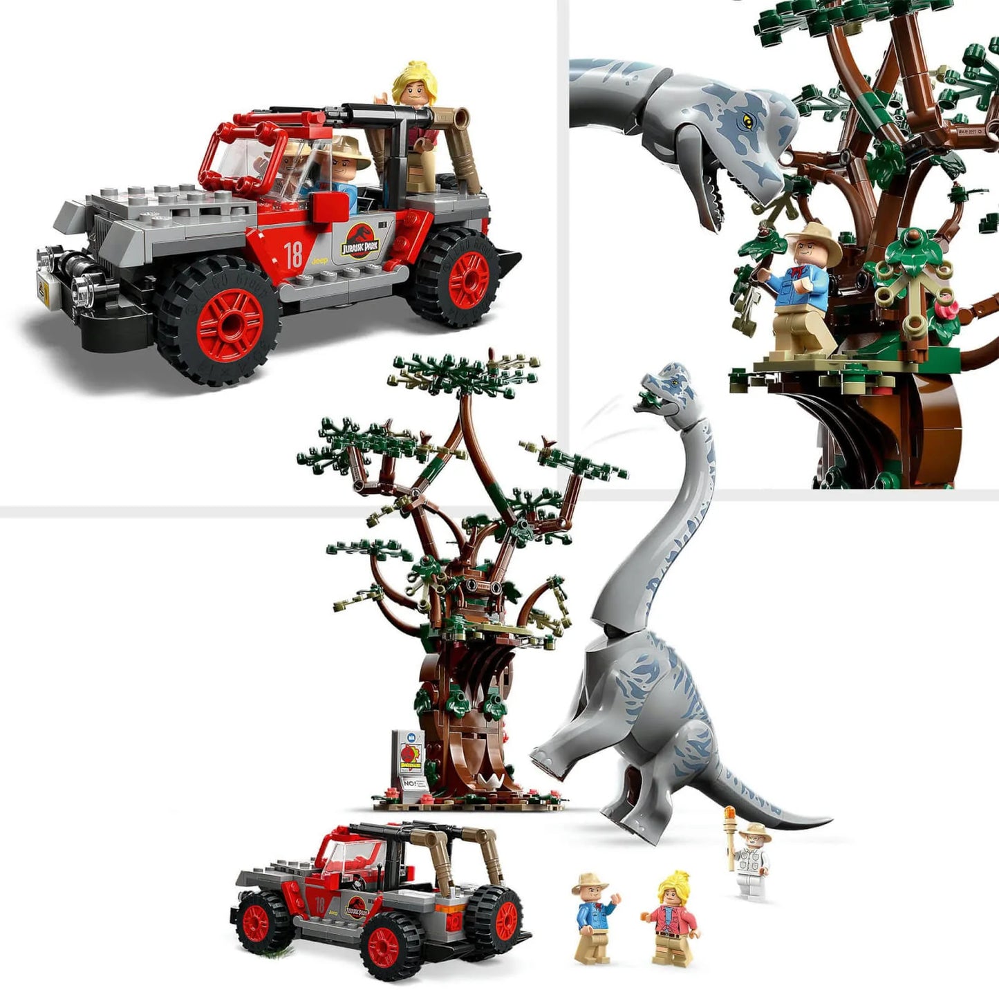 Lego 76960 Jurassic Park Brachiosaurus Discovery