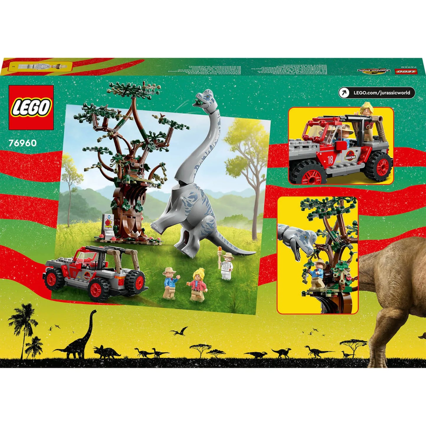 Lego 76960 Jurassic Park Brachiosaurus Discovery