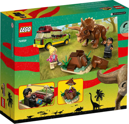 Lego 76959 Jurassic Park Triceratops Research